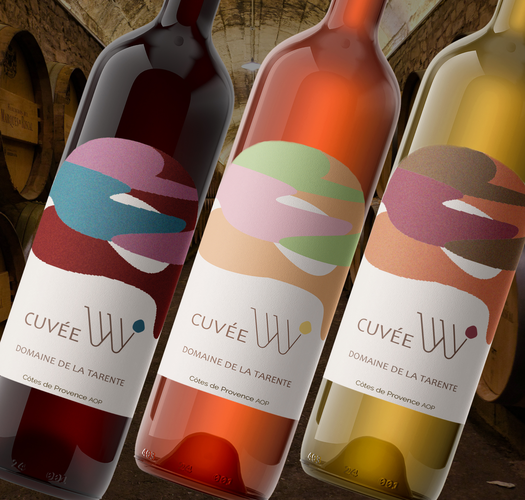 Cuvée W : Conception graphique
